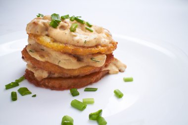 soslu patates pancakes