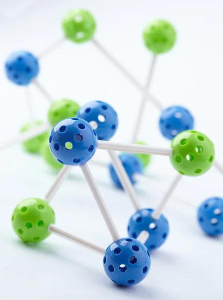 Colorido Estructura molecular —  Fotos de Stock