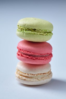Lezzetli tatlı Macaroons