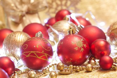 Noel süslemeleri arka plan