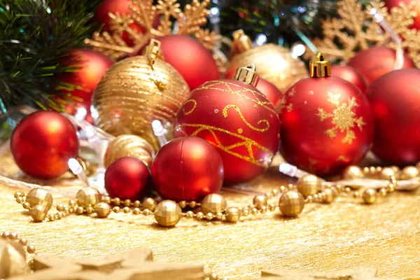 Christmas decorations background — Stock Photo, Image