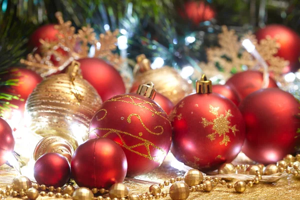 Christmas decorations background Royalty Free Stock Photos