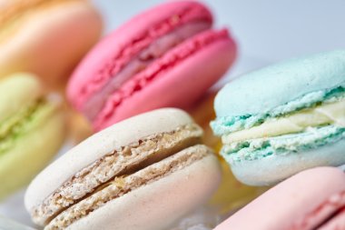 lezzetli renk macaroons