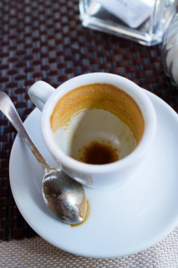 Boş kahve Kupası