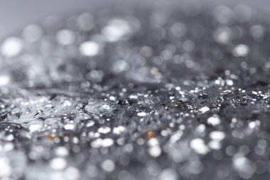 Gümüş arka plan bulanıklık