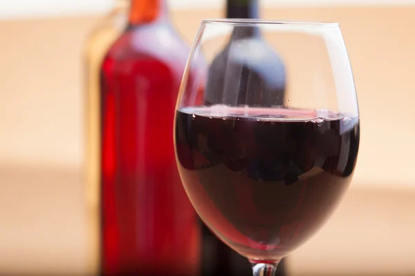 Uppsättning av vin i glas — Stockfoto