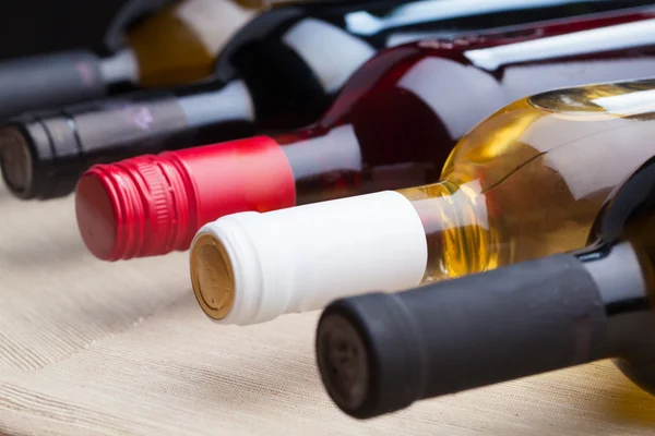 Set of wine bottles — Stock Photo, Image