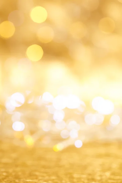 Abstrakte Glänzende Goldene Bokeh Hintergrund — Stockfoto