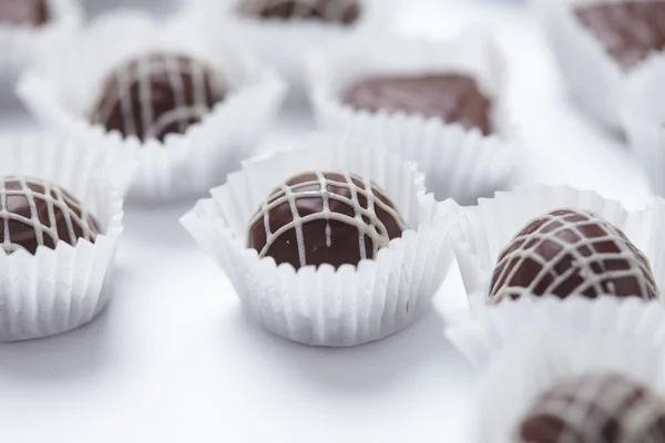 Bonbons aus Schokolade — Stockfoto