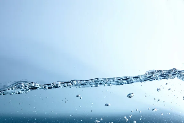 Onda de agua con burbujas — Foto de Stock