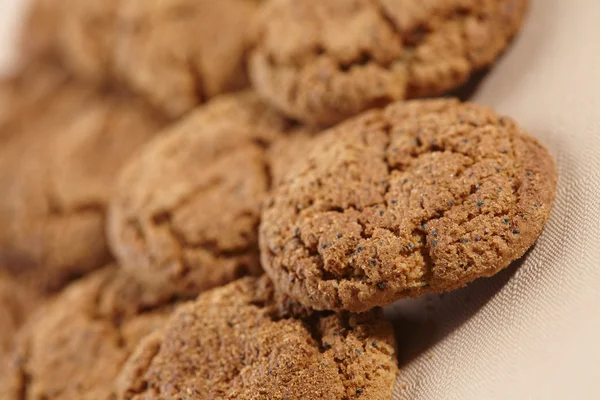 Smakelijke havermout cookies — Stockfoto