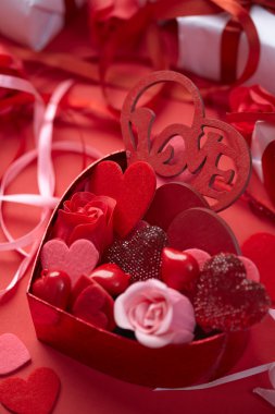 Sevgililer Günü tebrik kartı.