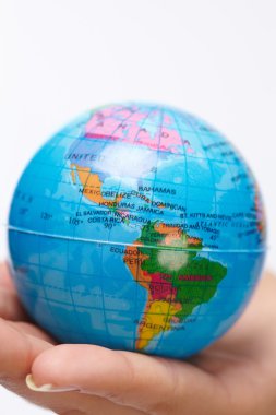 Kadın eli ile dünya