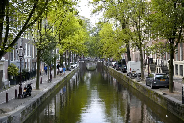 Amsterdam Nederland-18 augustus; 2015: Bekijk op prachtige — Stockfoto