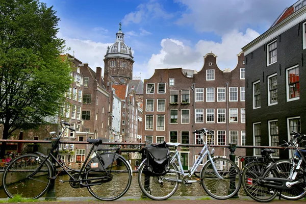 Αμστερνταμ, κάτω χώρες - 19 Αυγούστου 2015: Άποψη σχετικά Αγίου Nich — Φωτογραφία Αρχείου