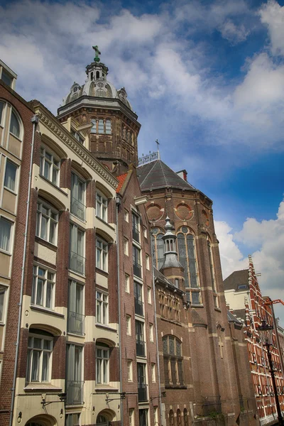 Iglesia de San Nicolás en Amsterdam, Países Bajos — Foto de Stock