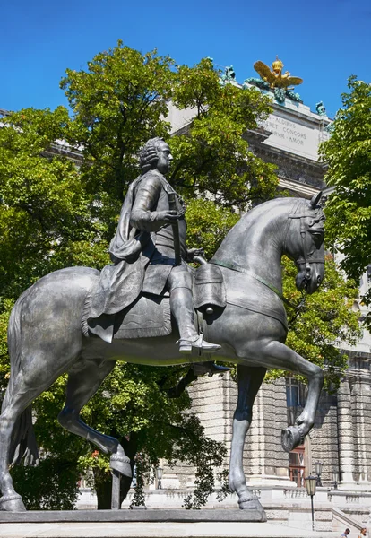 Άγαλμα του Kaiser Franz I. Stephan von Lothringen στη Βιέννη, Aust — Φωτογραφία Αρχείου