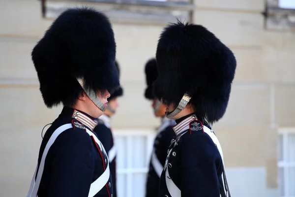 COPENHAGEN, DENMARK - AUGUST 15, 2016: Danish Royal Life Guards