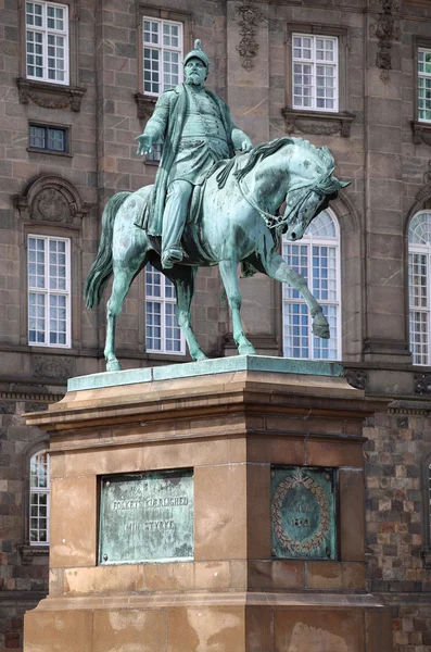 Pałac Christiansborg w Kopenhadze, Dania — Zdjęcie stockowe