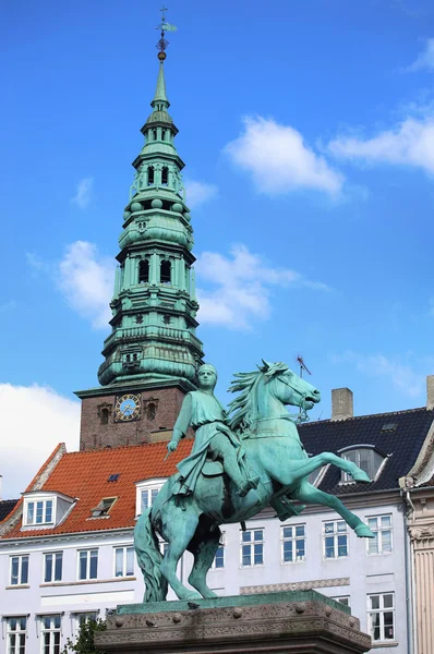 Hojbro Plads Square, Copenhague, Dinamarca — Foto de Stock