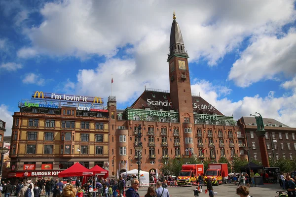 Κοπεγχάγη, Δανία - 14 Αυγούστου 2016: Scandic Palace Hotel είναι ένα — Φωτογραφία Αρχείου