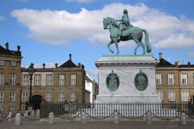 Amalienborg Meydanı Kopenhag, Danimarka