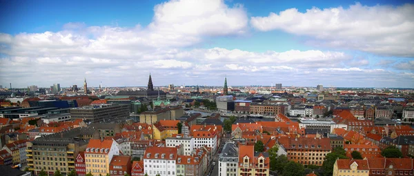 Vista panorâmica de Copenhaga, Dinamarca — Fotografia de Stock