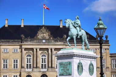 Kopenhag, Danimarka 'daki Amalienborg Sarayı