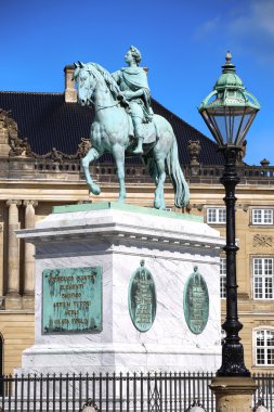 Kopenhag, Danimarka 'daki Amalienborg Sarayı