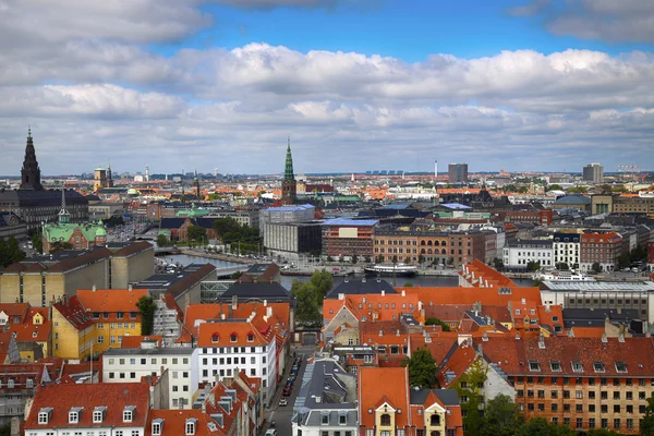 Vista sobre Copenhaga, Dinamarca — Fotografia de Stock