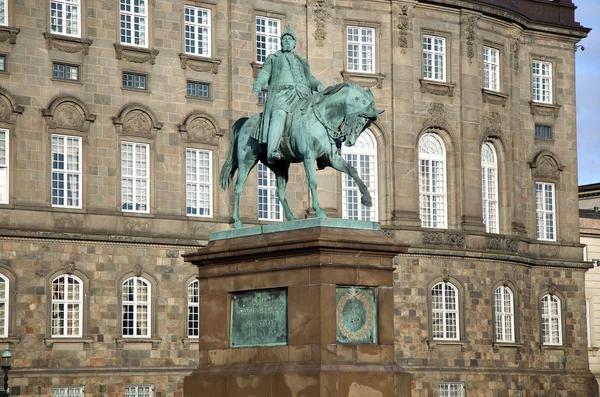 Pałac Christiansborg w Kopenhadze, Dania — Zdjęcie stockowe