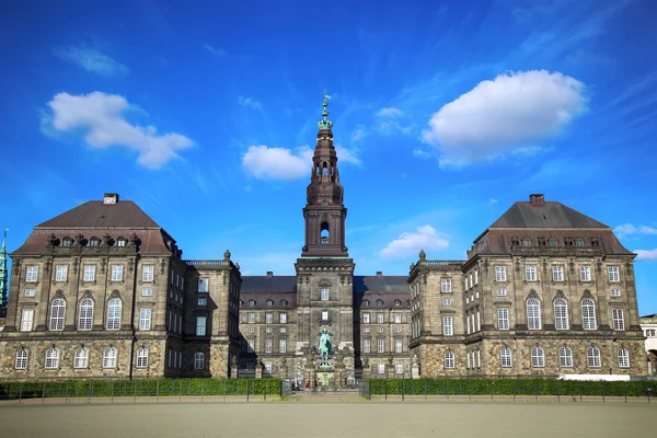 Pałac Christiansborg w Kopenhadze, Dania — Zdjęcie stockowe