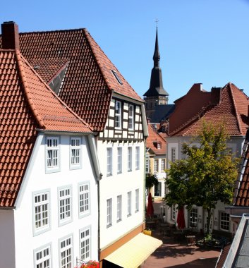 Görünümü panoramik Osnabruck, Almanya 