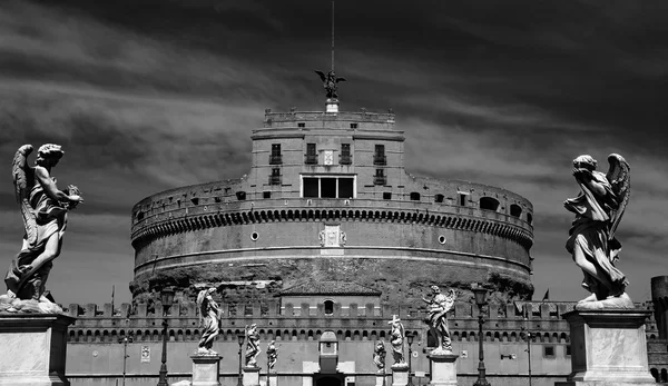 Castel Sant' Angelo in Rome, Italy — Stock Photo, Image