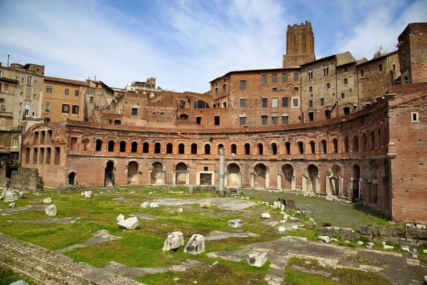 Trajan's Market (Mercati Traianei) in Rome, Italy — Stock Photo, Image