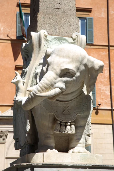 Piazza del Popolo und Flaminio Obelisk in Rom, Italien — Stockfoto