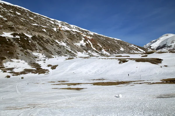 Campo Felice, Abruzzo bergslandskap i Italien — Stockfoto