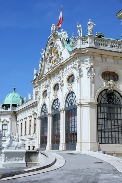 Belvedere en Viena, Austria — Foto de Stock
