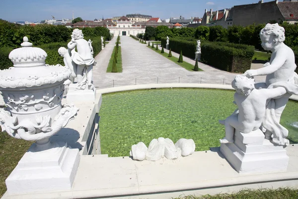 Belvedere em Vienna, Áustria — Fotografia de Stock