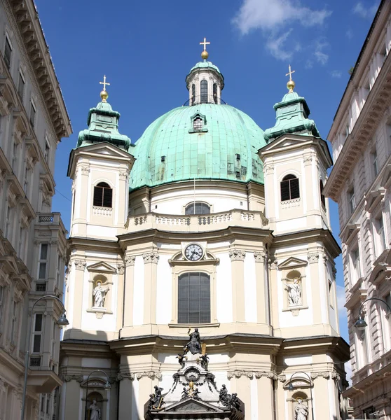 Peterskyrkan i Wien, Österrike — Stockfoto