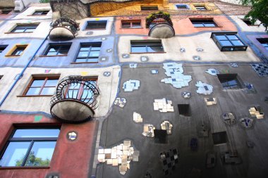 Avusturya, Viyana 'daki Hundertwasser Evi