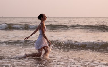 Kumsalda aşk hikayesi