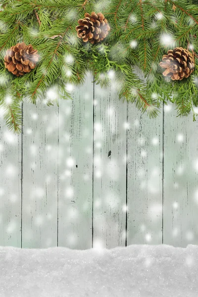 Winter oder Weihnachten Hintergrund — Stockfoto