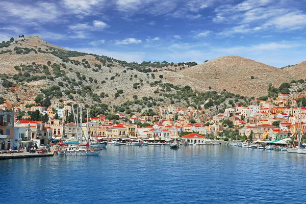 Symi isola in Grecia — Foto Stock