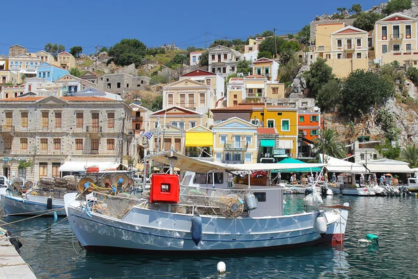 Symi isola in Grecia — Foto Stock