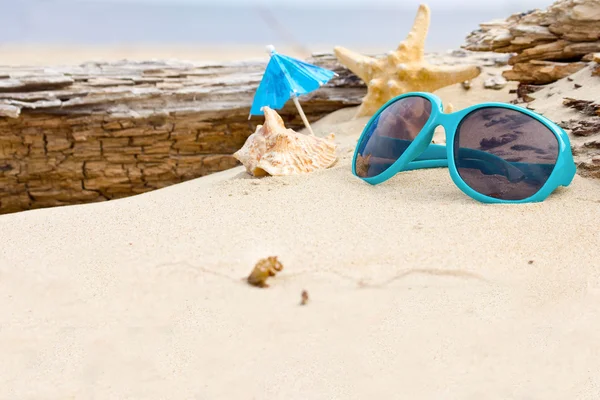 Vacances d'été à la plage — Photo