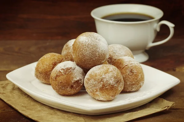 Donuts frescos com geléia — Fotografia de Stock