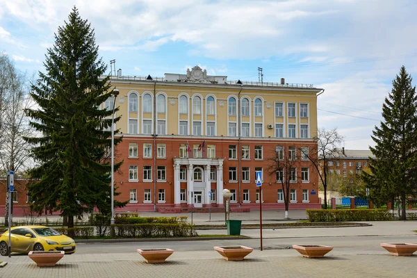 Kemerovo, rua Vesennyaya — Fotografia de Stock