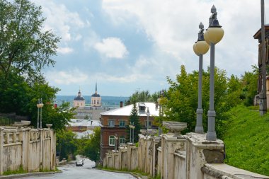Tomsk, sokak Oktyabrskiy vzvoz