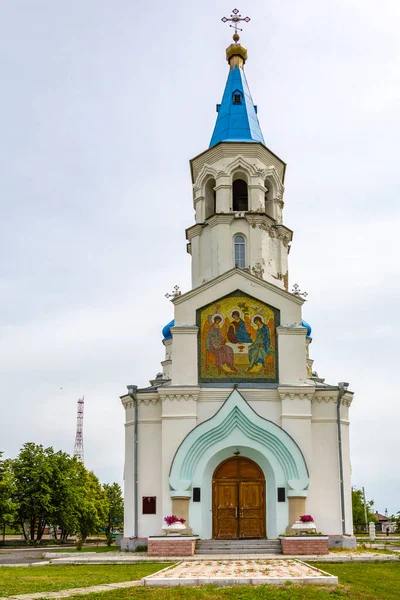 Antica Chiesa Ortodossa Della Santissima Trinità Nel Villaggio Krasnoye Regione — Foto Stock